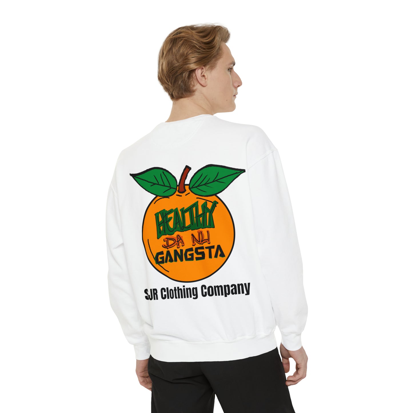 SJR Healthy Da Nu Gangsta Unisex Garment-Dyed Sweatshirt