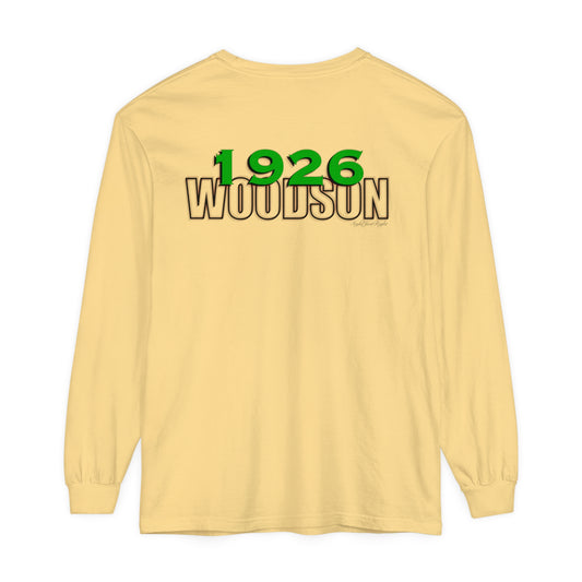 Black History month Garment-dyed Long Sleeve T-Shirt