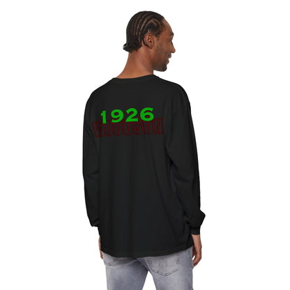 Black History month Garment-dyed Long Sleeve T-Shirt