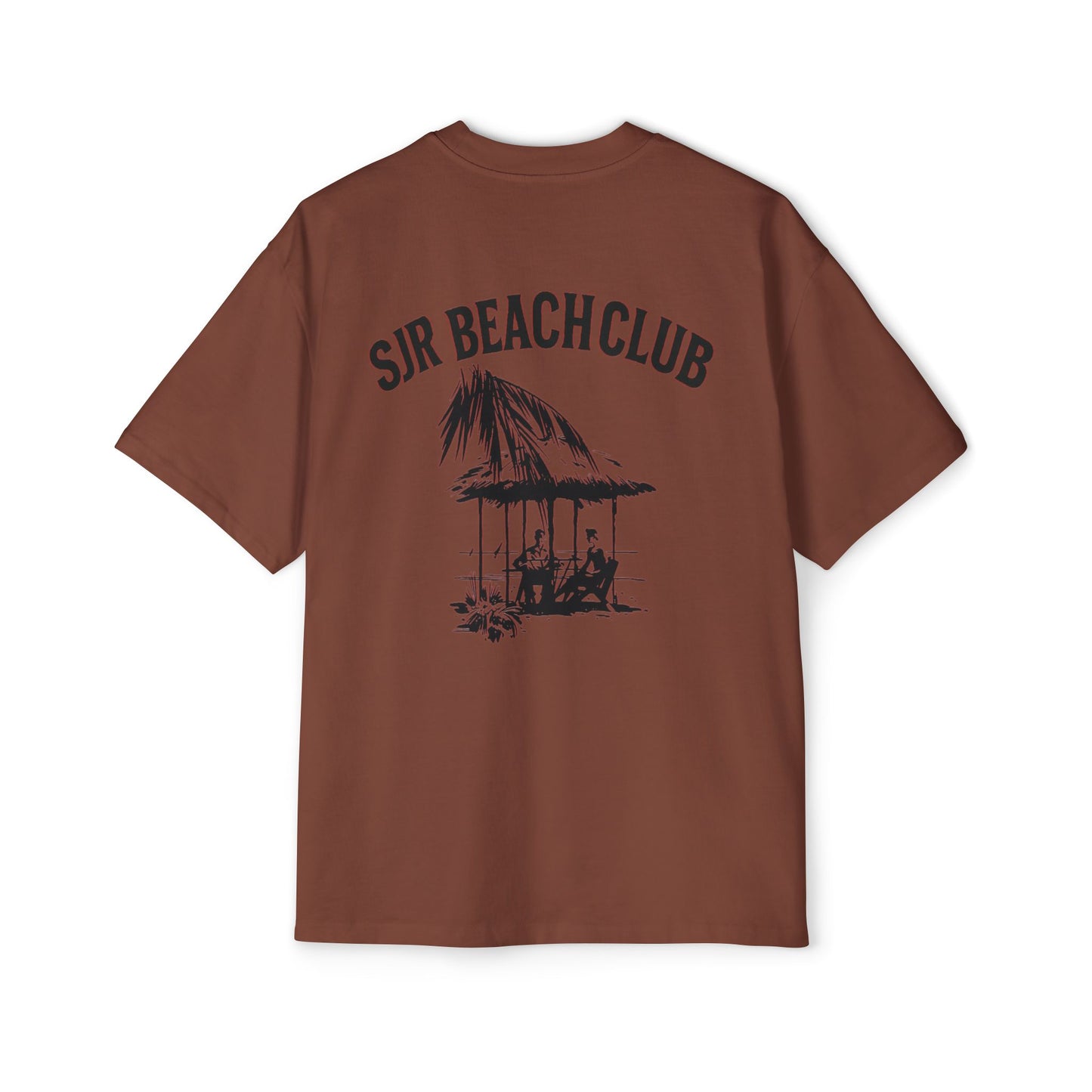 Beach Club Oversized Tee - Casual Summer Apparel, Perfect for Vacations, Pool Parties, and Everyday Comfort l