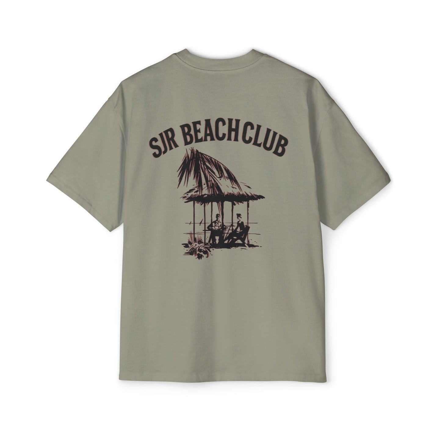 Beach Club Oversized Tee - Casual Summer Apparel, Perfect for Vacations, Pool Parties, and Everyday Comfort l