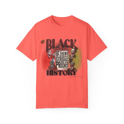 Black history month Unisex Garment-Dyed T-shirt