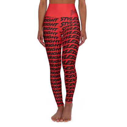 High Waisted Yoga Leggings (AOP)