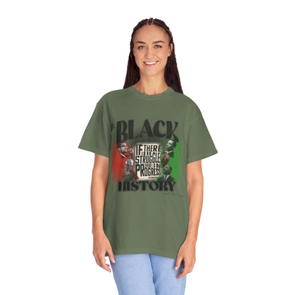 Black history month Unisex Garment-Dyed T-shirt