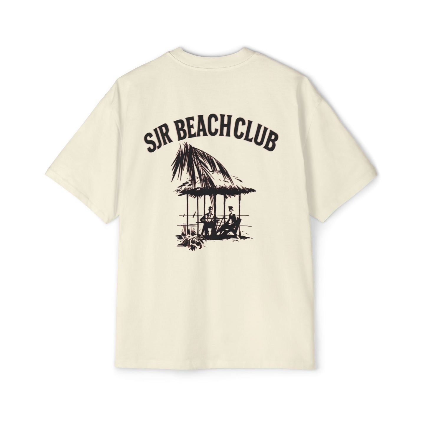 Beach Club Oversized Tee - Casual Summer Apparel, Perfect for Vacations, Pool Parties, and Everyday Comfort l