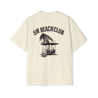Beach Club Oversized Tee - Casual Summer Apparel, Perfect for Vacations, Pool Parties, and Everyday Comfort l