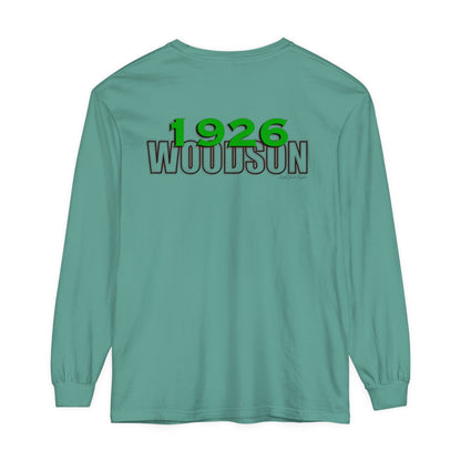 Black History month Garment-dyed Long Sleeve T-Shirt