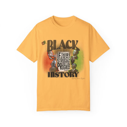 Black history month Unisex Garment-Dyed T-shirt
