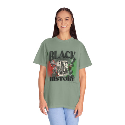 Black history month Unisex Garment-Dyed T-shirt