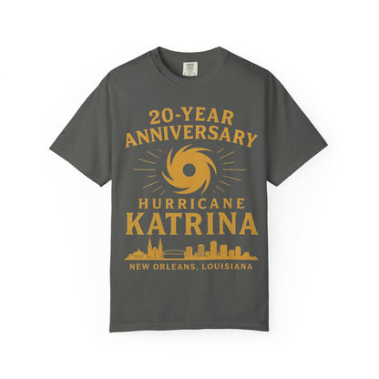 Hurricane Katrina Commemorative T-Shirt, Anniversary Shirt, Unisex Tee, New Orleans Pride Apparel, 20-Year Remembrance Top