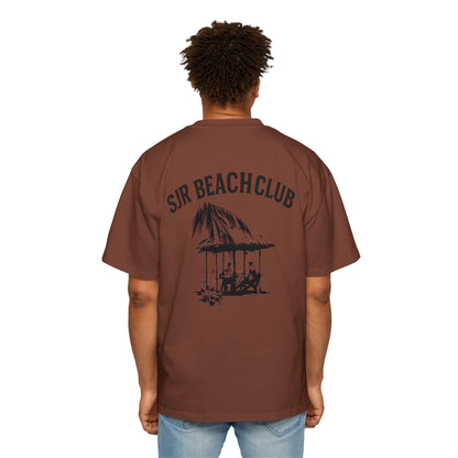 Beach Club Oversized Tee - Casual Summer Apparel, Perfect for Vacations, Pool Parties, and Everyday Comfort l