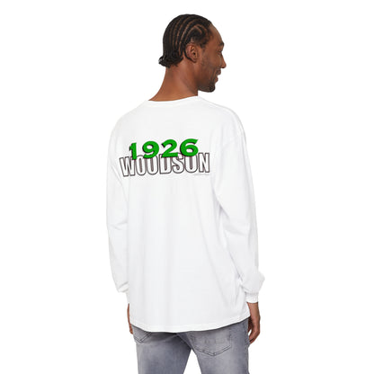 Black History month Garment-dyed Long Sleeve T-Shirt