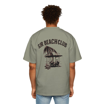 Beach Club Oversized Tee - Casual Summer Apparel, Perfect for Vacations, Pool Parties, and Everyday Comfort l