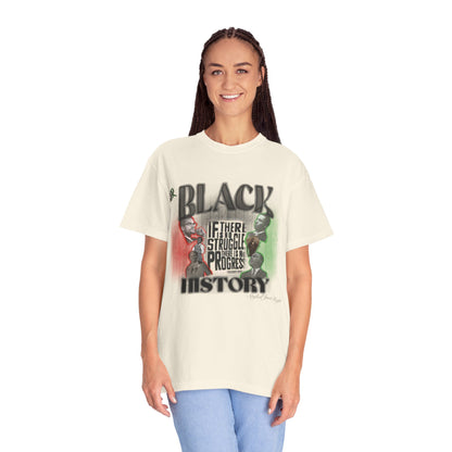 Black history month Unisex Garment-Dyed T-shirt