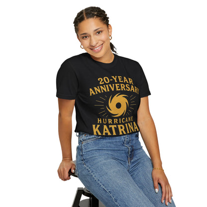 Hurricane Katrina Commemorative T-Shirt, Anniversary Shirt, Unisex Tee, New Orleans Pride Apparel, 20-Year Remembrance Top