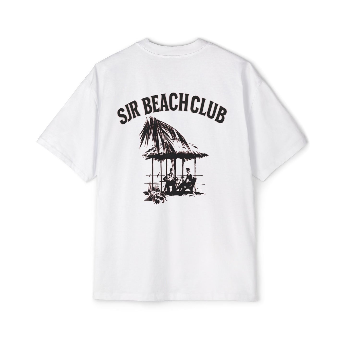 Beach Club Oversized Tee - Casual Summer Apparel, Perfect for Vacations, Pool Parties, and Everyday Comfort l