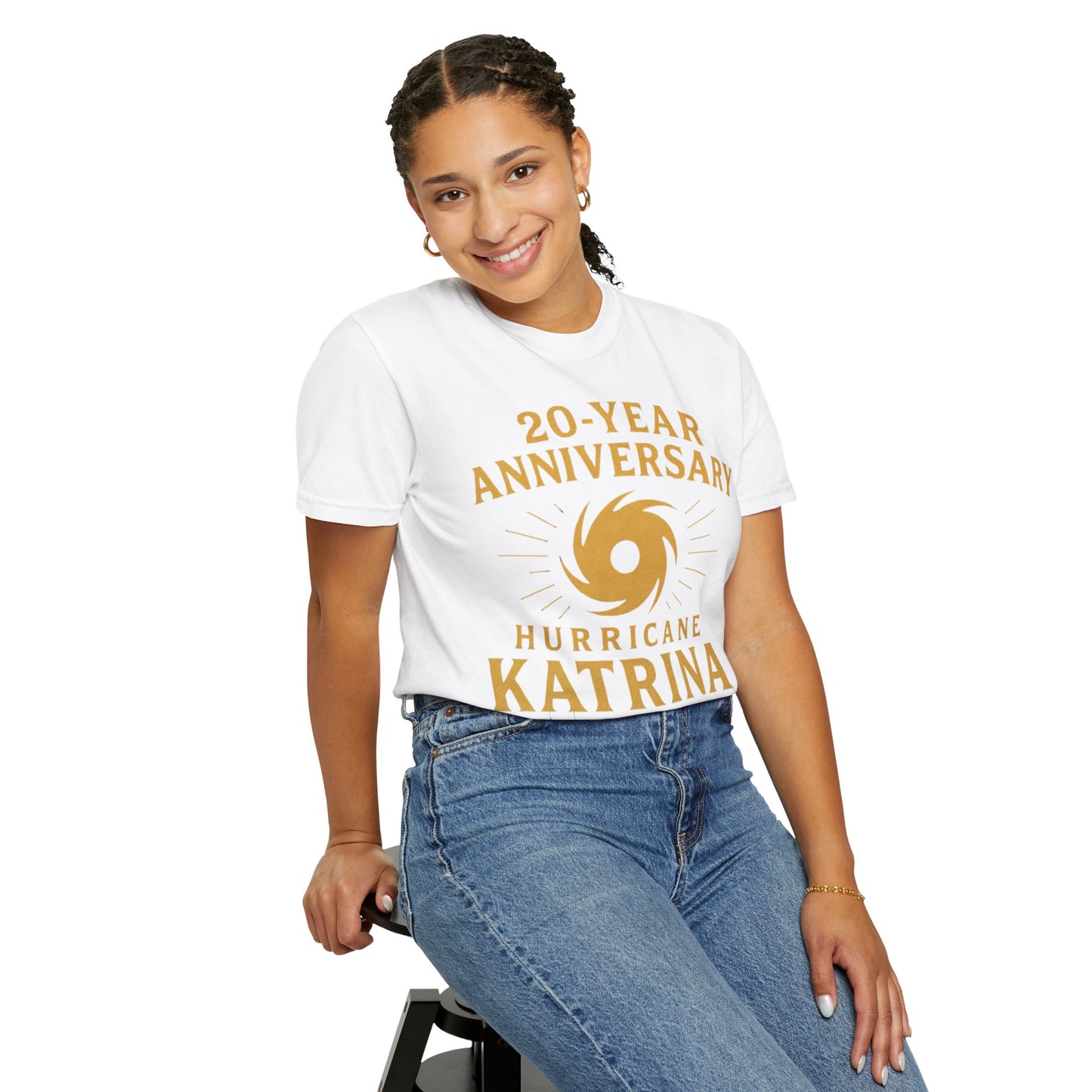 Hurricane Katrina Commemorative T-Shirt, Anniversary Shirt, Unisex Tee, New Orleans Pride Apparel, 20-Year Remembrance Top
