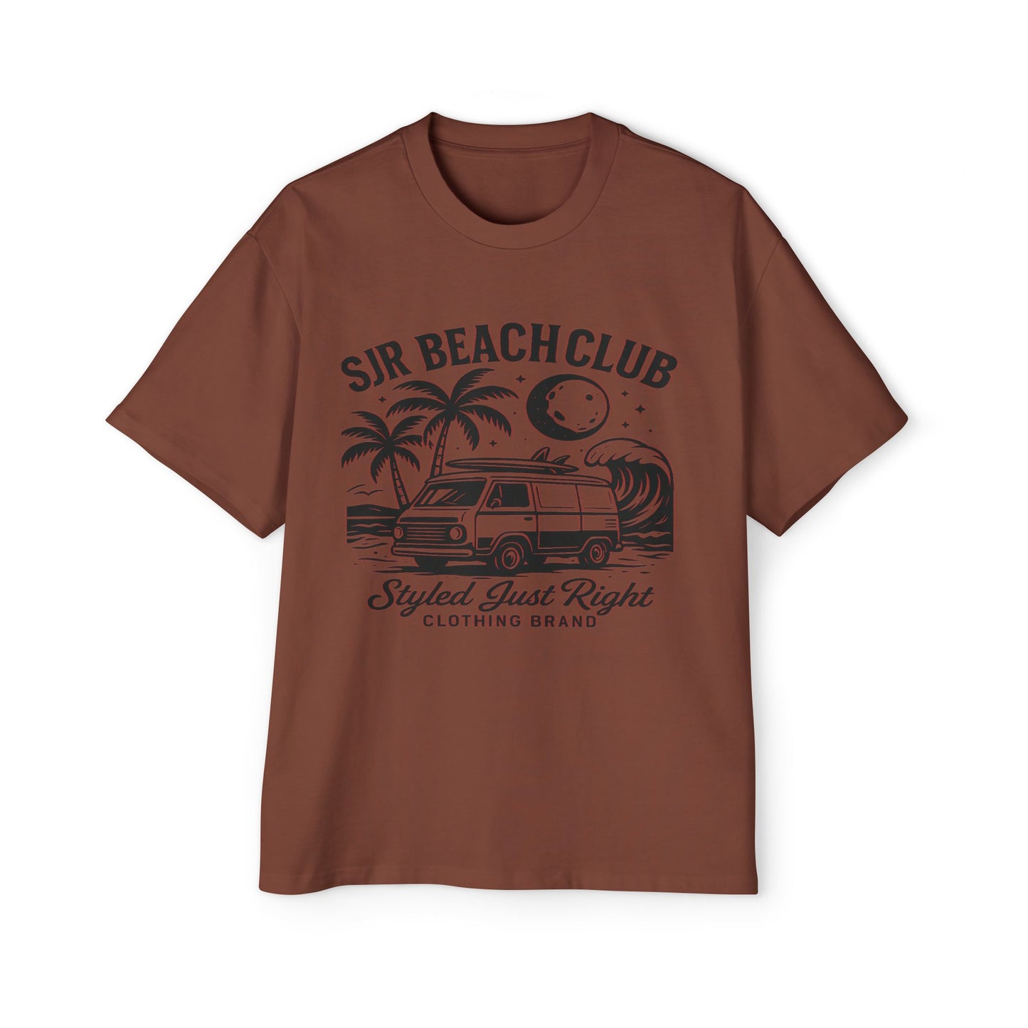 Beach Club Oversized Tee - Casual Summer Apparel, Perfect for Vacations, Pool Parties, and Everyday Comfort l