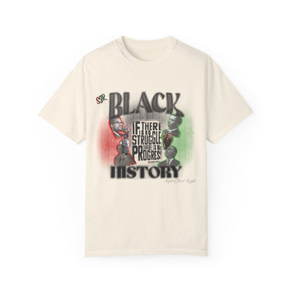 Black history month Unisex Garment-Dyed T-shirt