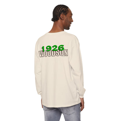 Black History month Garment-dyed Long Sleeve T-Shirt