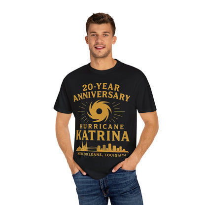 Hurricane Katrina Commemorative T-Shirt, Anniversary Shirt, Unisex Tee, New Orleans Pride Apparel, 20-Year Remembrance Top
