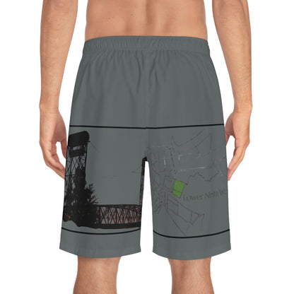 Copy of SJR Aqua Men's Board Shorts (AOP).