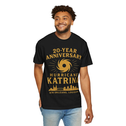Hurricane Katrina Commemorative T-Shirt, Anniversary Shirt, Unisex Tee, New Orleans Pride Apparel, 20-Year Remembrance Top