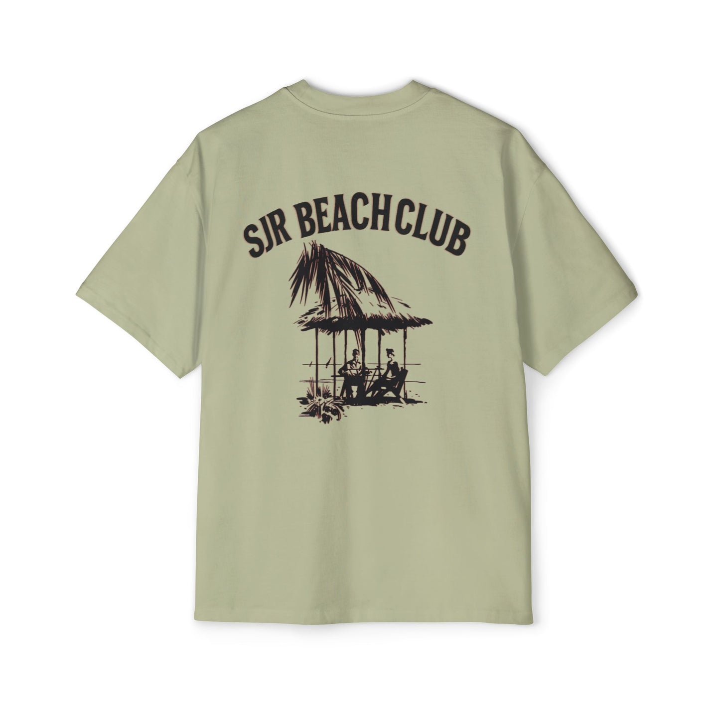 Beach Club Oversized Tee - Casual Summer Apparel, Perfect for Vacations, Pool Parties, and Everyday Comfort l