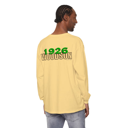 Black History month Garment-dyed Long Sleeve T-Shirt