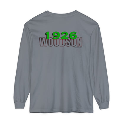 Black History month Garment-dyed Long Sleeve T-Shirt