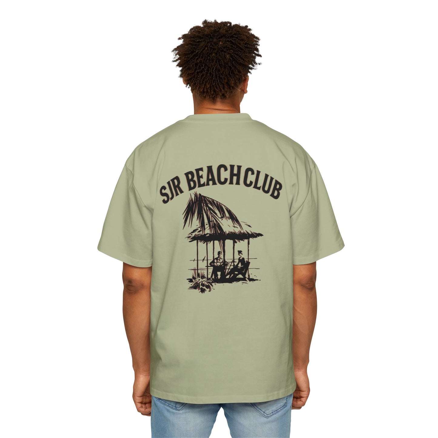 Beach Club Oversized Tee - Casual Summer Apparel, Perfect for Vacations, Pool Parties, and Everyday Comfort l
