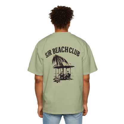 Beach Club Oversized Tee - Casual Summer Apparel, Perfect for Vacations, Pool Parties, and Everyday Comfort l