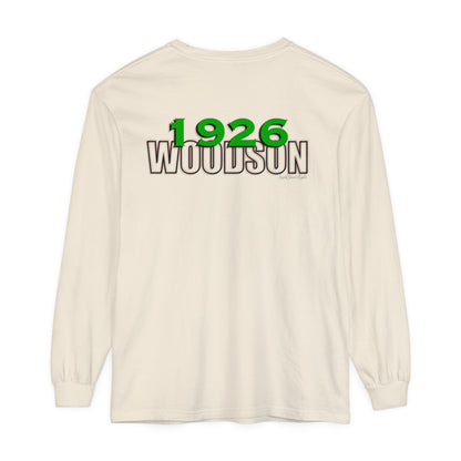 Black History month Garment-dyed Long Sleeve T-Shirt